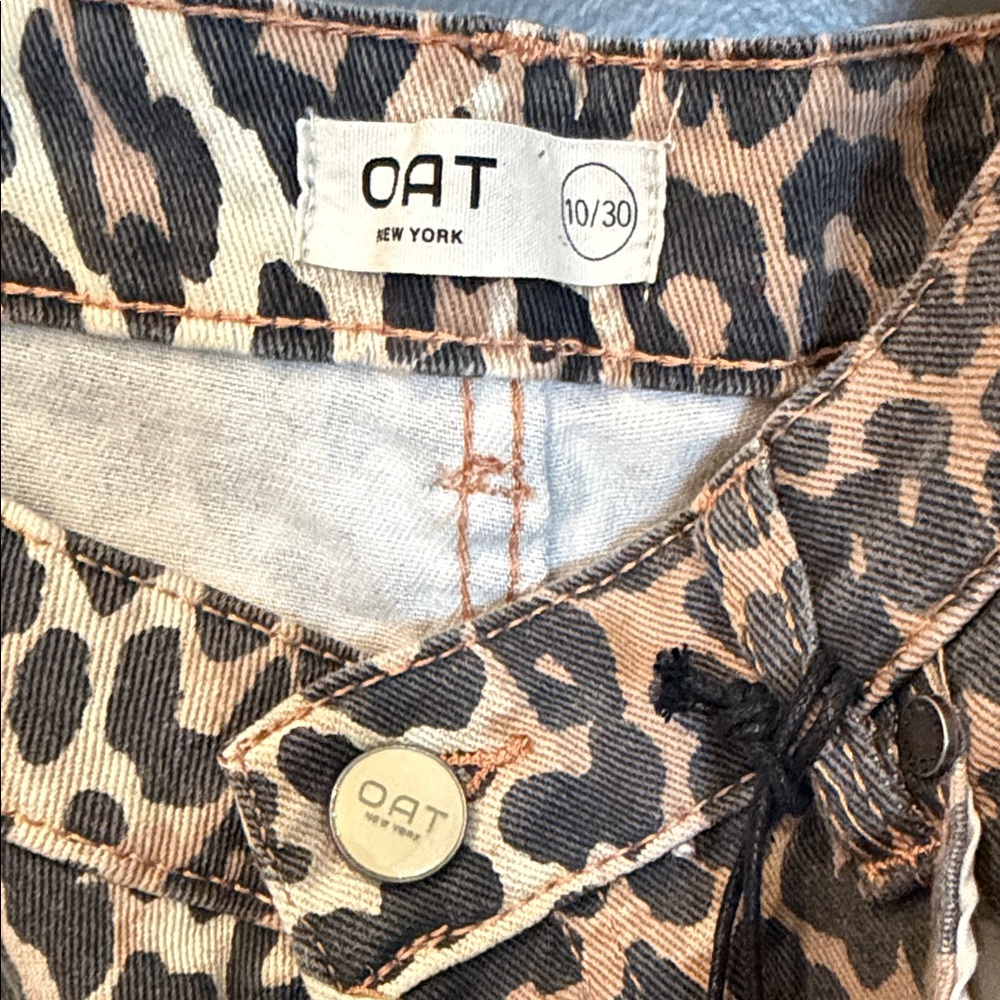 Oat New York Leopard Print Pants - Picture 4 of 4